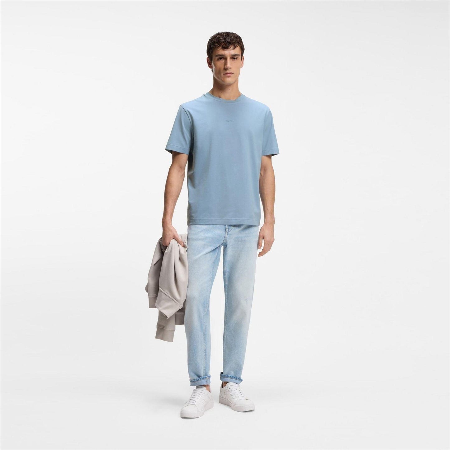 Blue - Pack Shot - Boss Mens Tchup T-Shirt