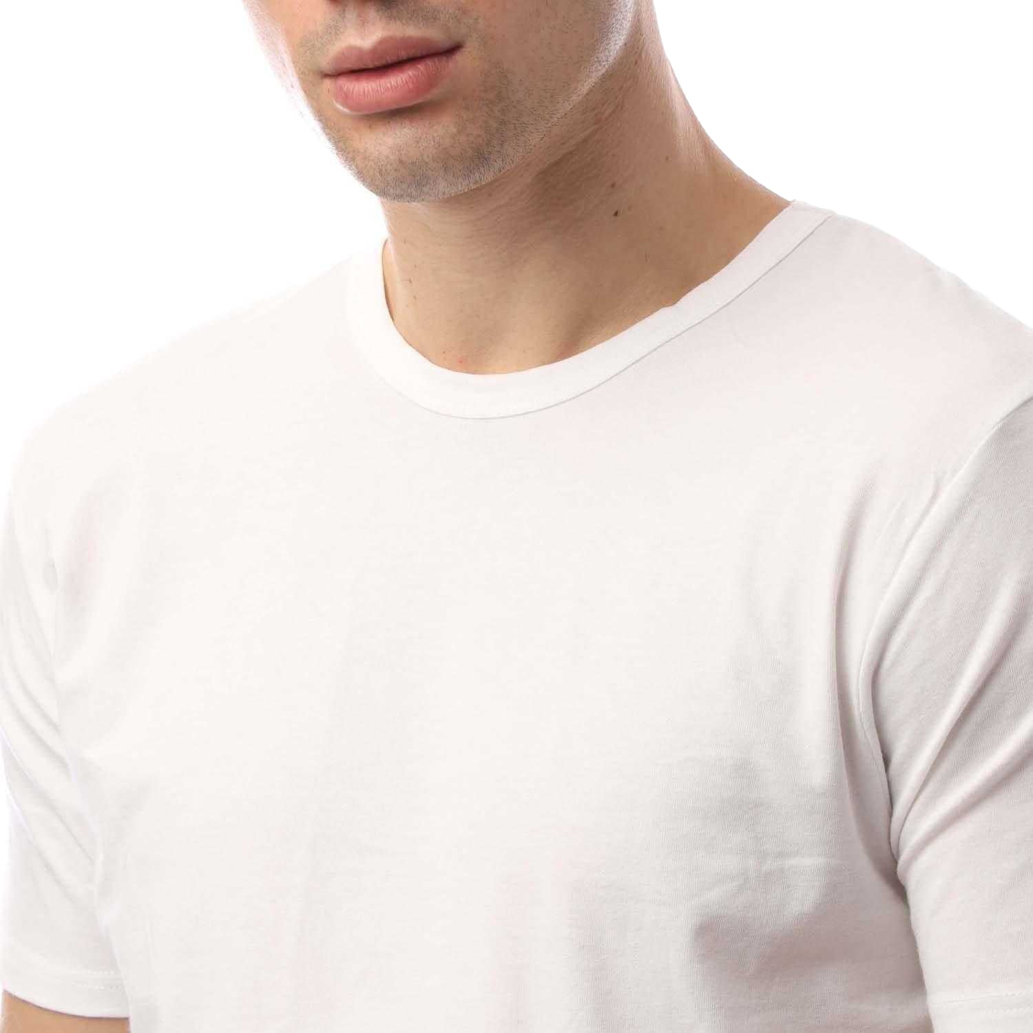 Blue-White-Black - Side - Lyle & Scott Mens Basic T-Shirt (Pack of 3)