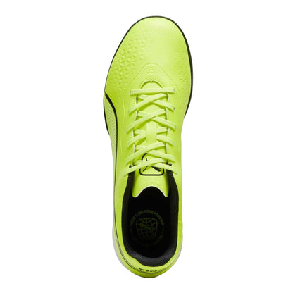 Electric Lime-Puma Black - Pack Shot - Puma Unisex Adult King Match Football Boots