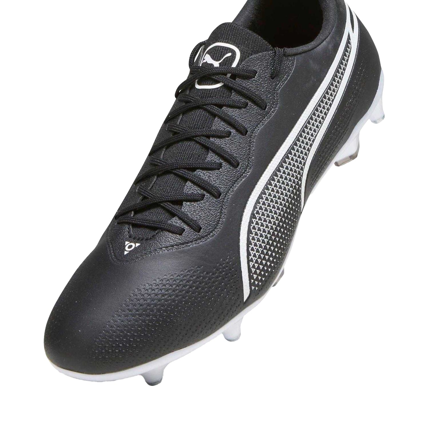 Puma Black-Puma White - Front - Puma Mens King Pro Football Boots