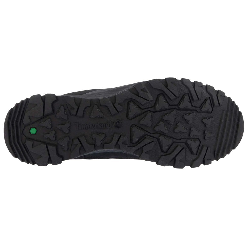 Black - Side - Timberland Womens-Ladies Gore-Tex Leather Lace Up Hiking Shoes