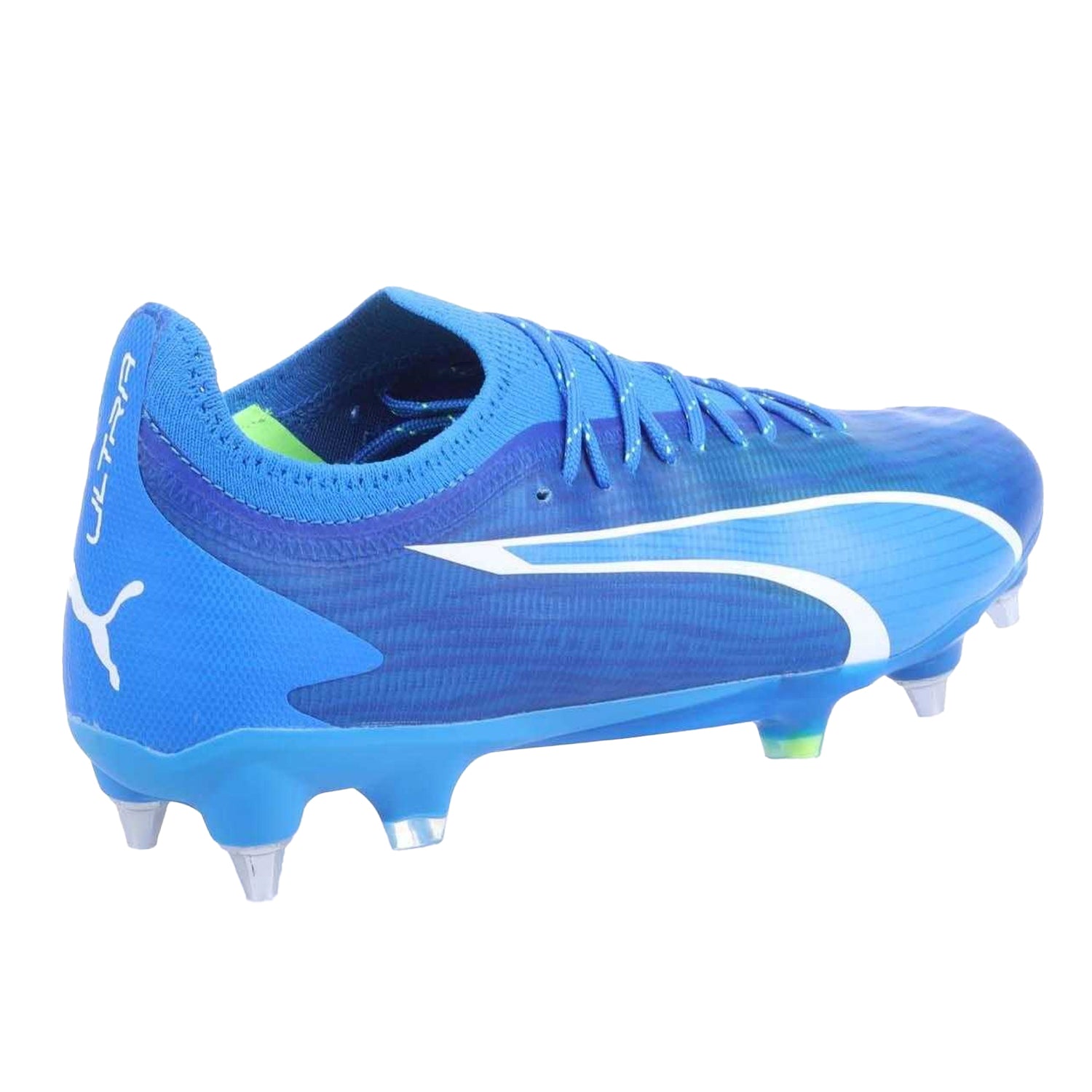 Blue-Puma White-Green Pro - Lifestyle - Puma Mens Ultra Ultimate Football Boots
