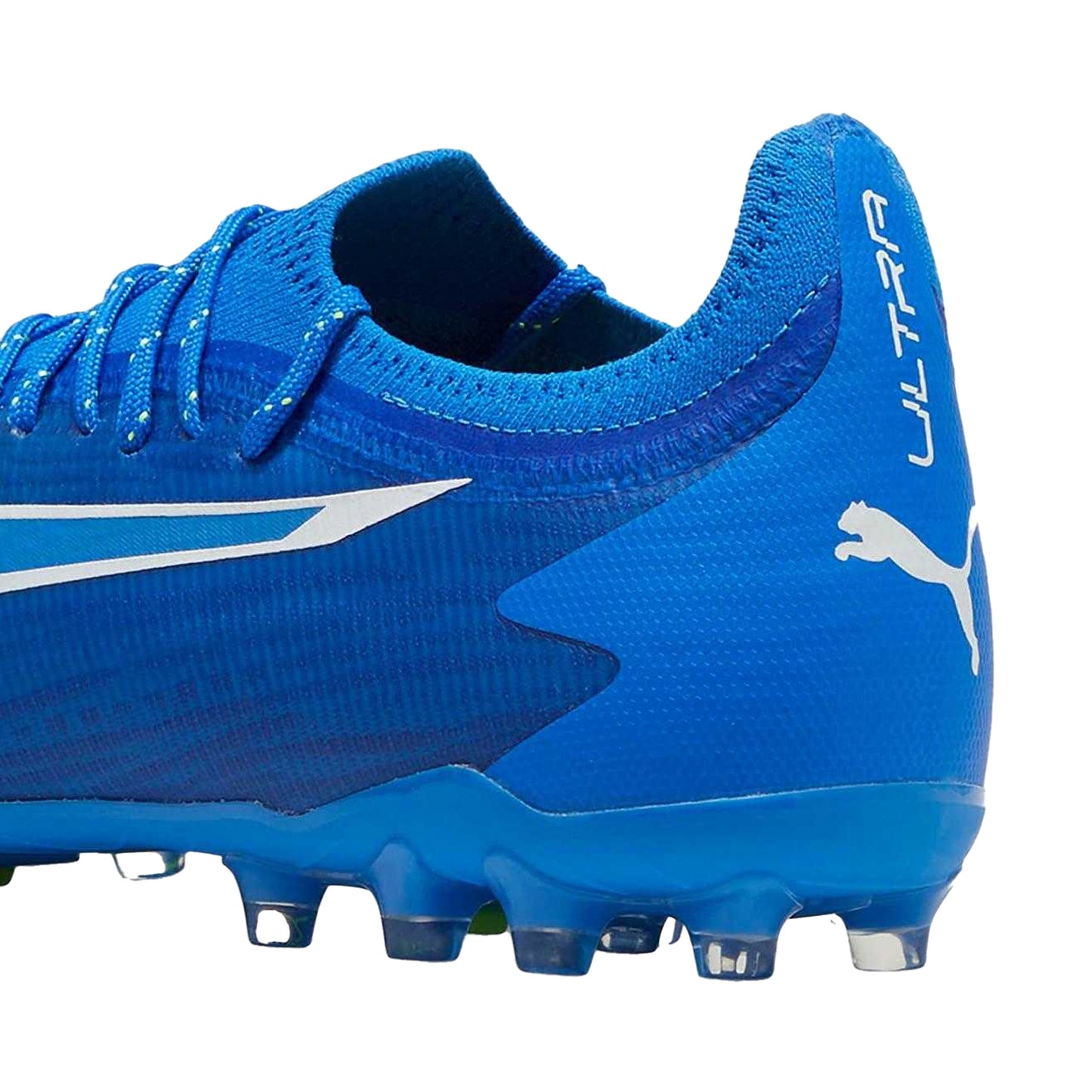 Blue-Puma White-Green Pro - Back - Puma Mens Ultra Ultimate Football Boots