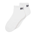 White - Back - Boss Mens Ankle Socks (Pack of 2)