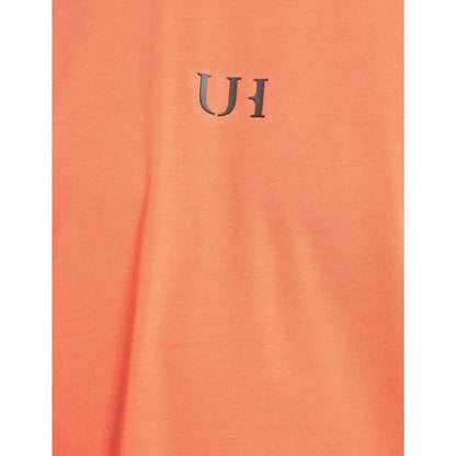 Orange - Side - Unlike Humans Mens Logo T-Shirt