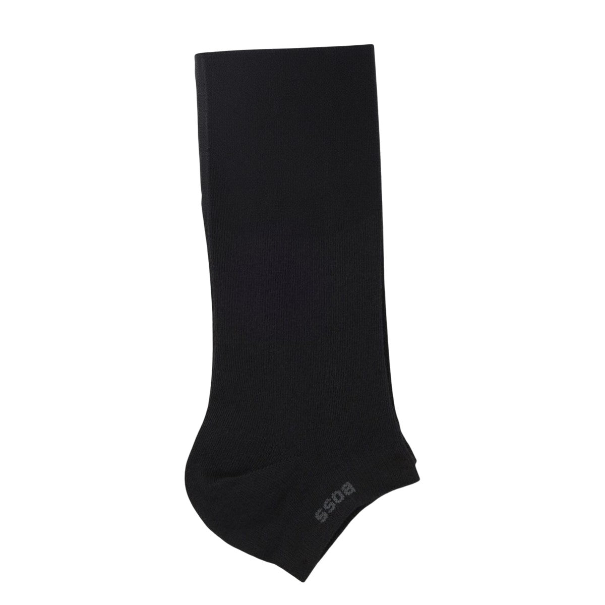 Black - Side - Boss Mens Ankle Socks (Pack of 2)