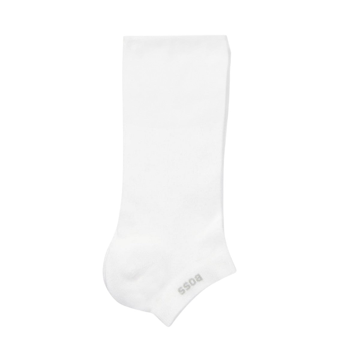 White - Side - Boss Mens Ankle Socks (Pack of 2)