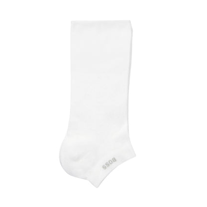 White - Side - Boss Mens Ankle Socks (Pack of 2)