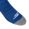 Blue-White-Black - Side - Skechers Mens Quarter Crew Socks (Pack of 3)