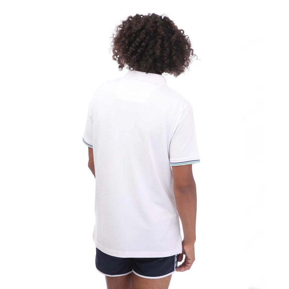 White - Back - Patrick Mens Papin Polo Shirt