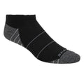 Black - Side - Skechers Mens Low Cut Socks (Pack of 6)