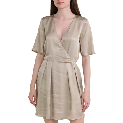 Sand - Side - Armani Exchange Womens-Ladies Dress