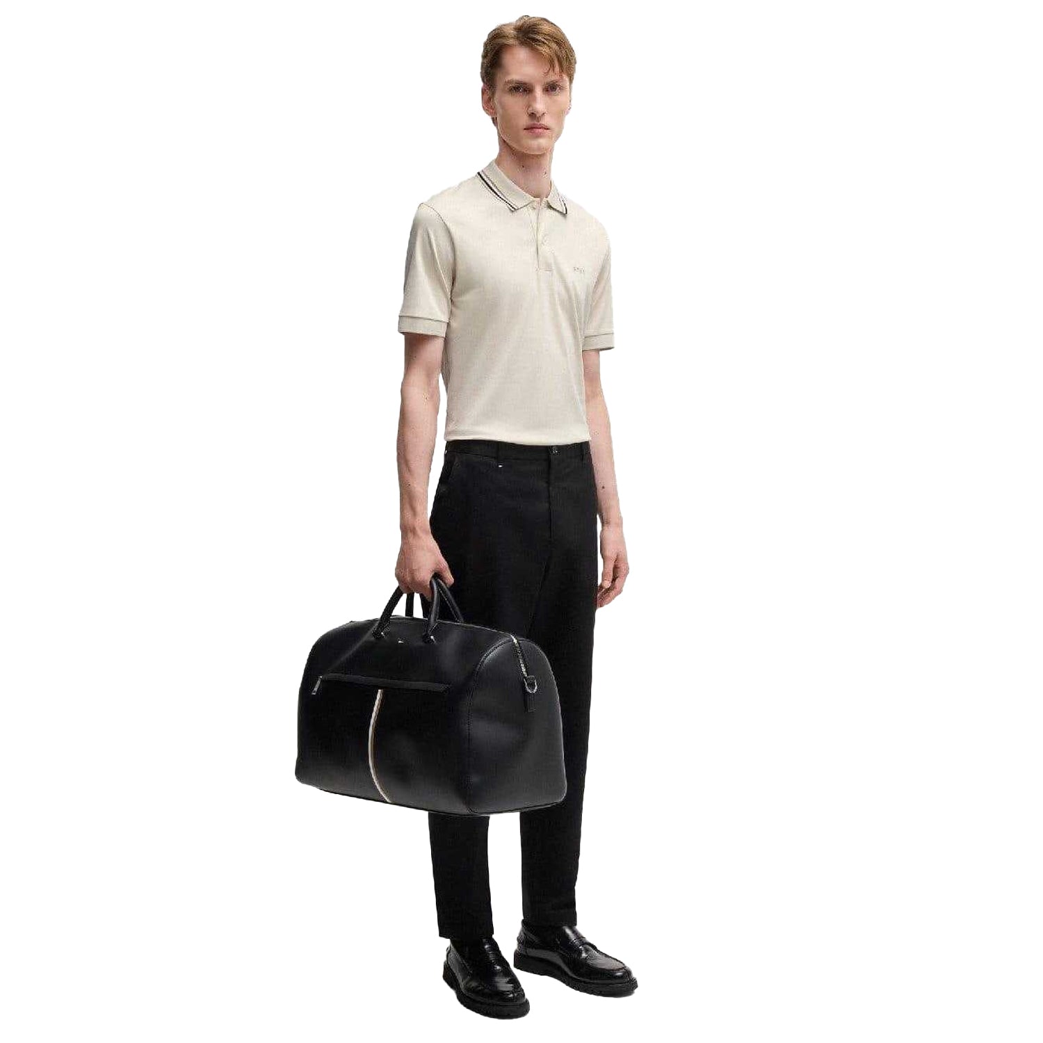 White - Lifestyle - Hugo Boss Mens Polo Shirt