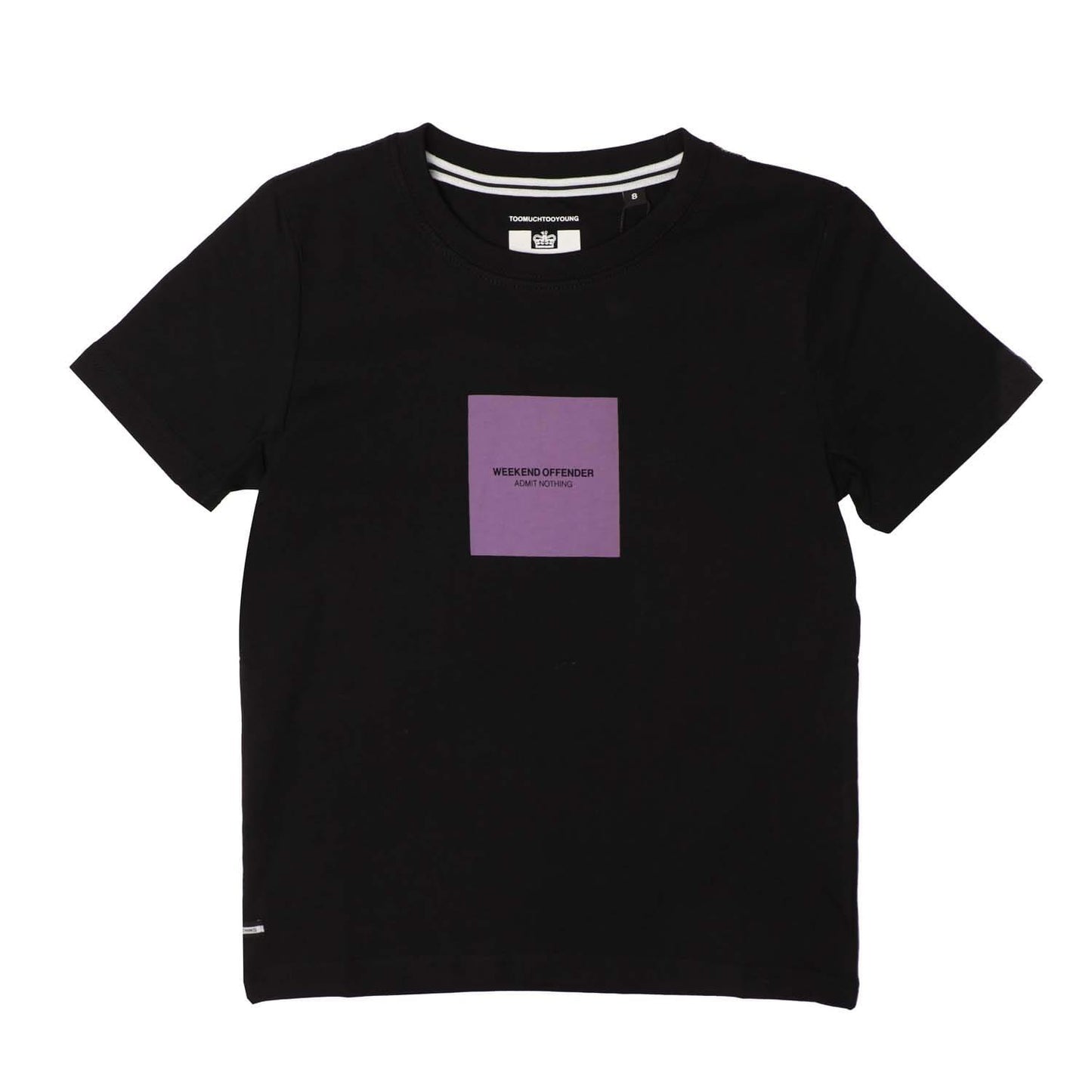 Black - Front - Weekend Offender Childrens-Kids Tagua Graphic T-Shirt