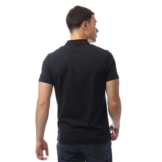 Blue - Back - Lyle & Scott Mens Sports Short-Sleeved Polo Shirt