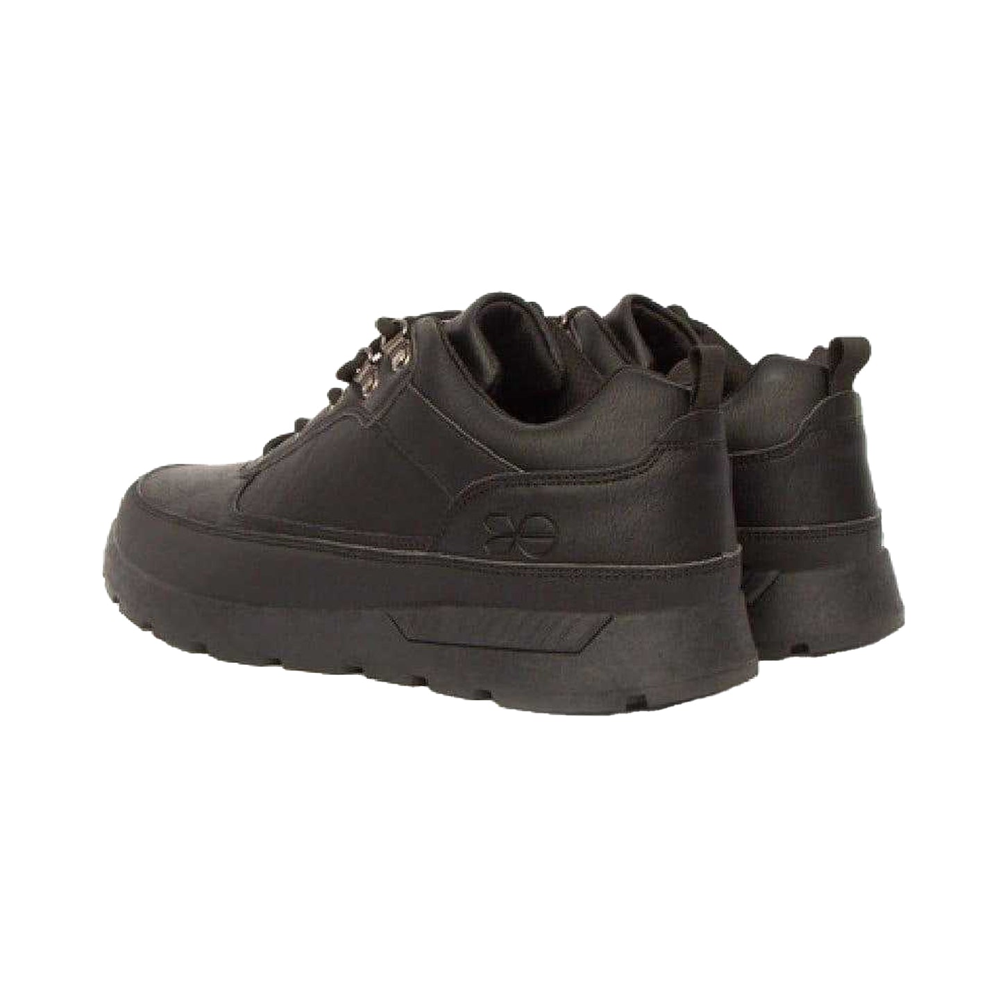 Black - Back - Crosshatch Mens Banbury Trainers