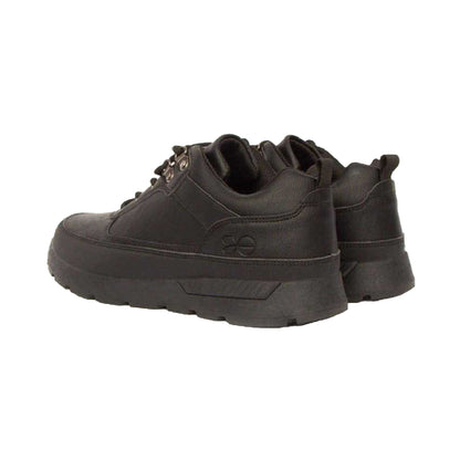 Black - Back - Crosshatch Mens Banbury Trainers