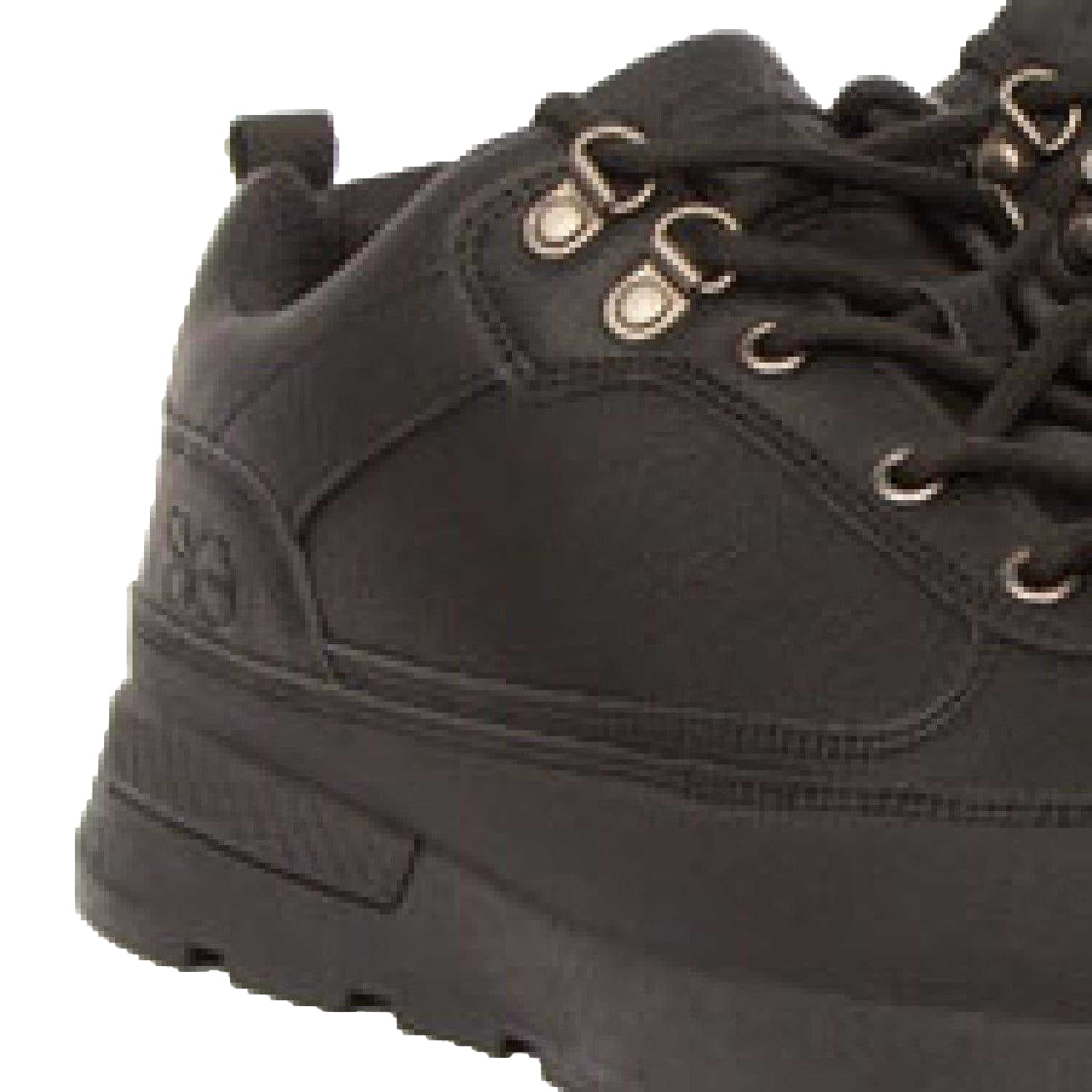 Black - Side - Crosshatch Mens Banbury Trainers