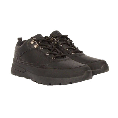 Black - Front - Crosshatch Mens Banbury Trainers