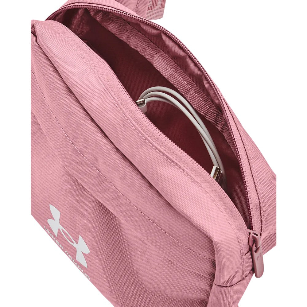 Pink - Side - Under Armour Loudon Lite Waist Bag