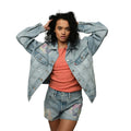Light Blue - Lifestyle - Levis Womens-Ladies 90´s Trucker Jacket