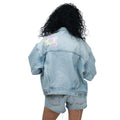 Light Blue - Back - Levis Womens-Ladies 90´s Trucker Jacket