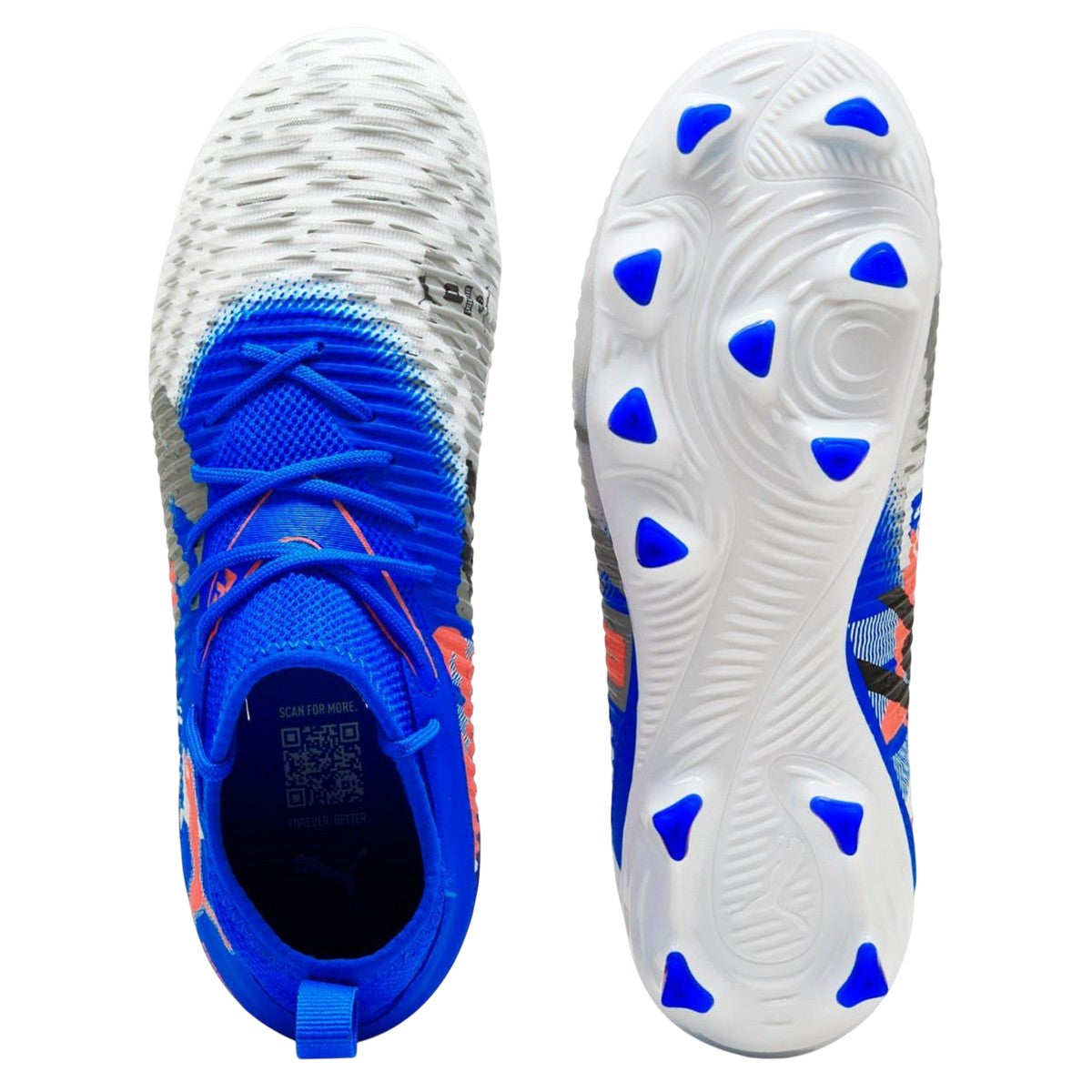 Blue - Lifestyle - Puma Childrens-Kids Future 8 Match Forever Firm Ground Football Boots