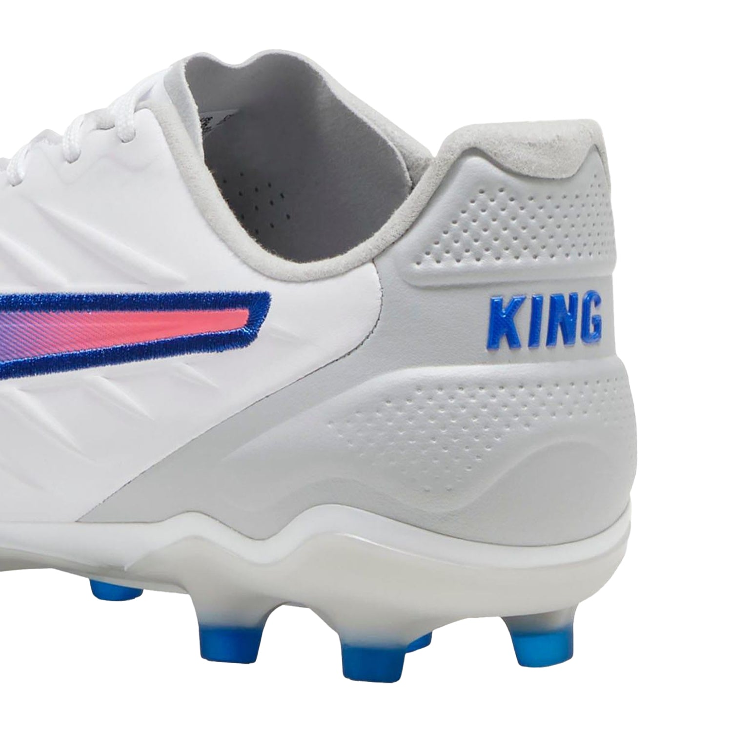 White - Back - Puma Mens King Pro Firm Ground Football Boots