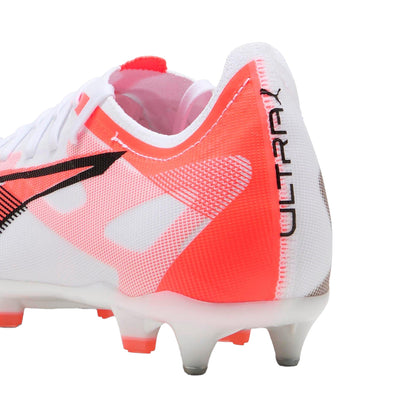 White - Back - Puma Mens Ultra 5 Match Soft Ground Football Boots