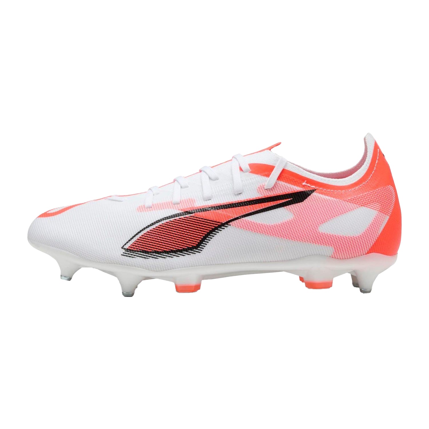 White - Lifestyle - Puma Mens Ultra 5 Match Soft Ground Football Boots