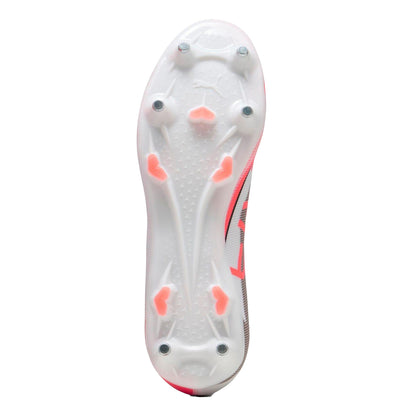White - Pack Shot - Puma Mens Ultra 5 Match Soft Ground Football Boots