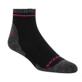 Black - Back - Skechers Mens Trail Crew Socks (Pack of 2)