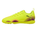 Yellow - Pack Shot - Puma Childrens-Kids Future 8 Play Artificial Ground Football Boots