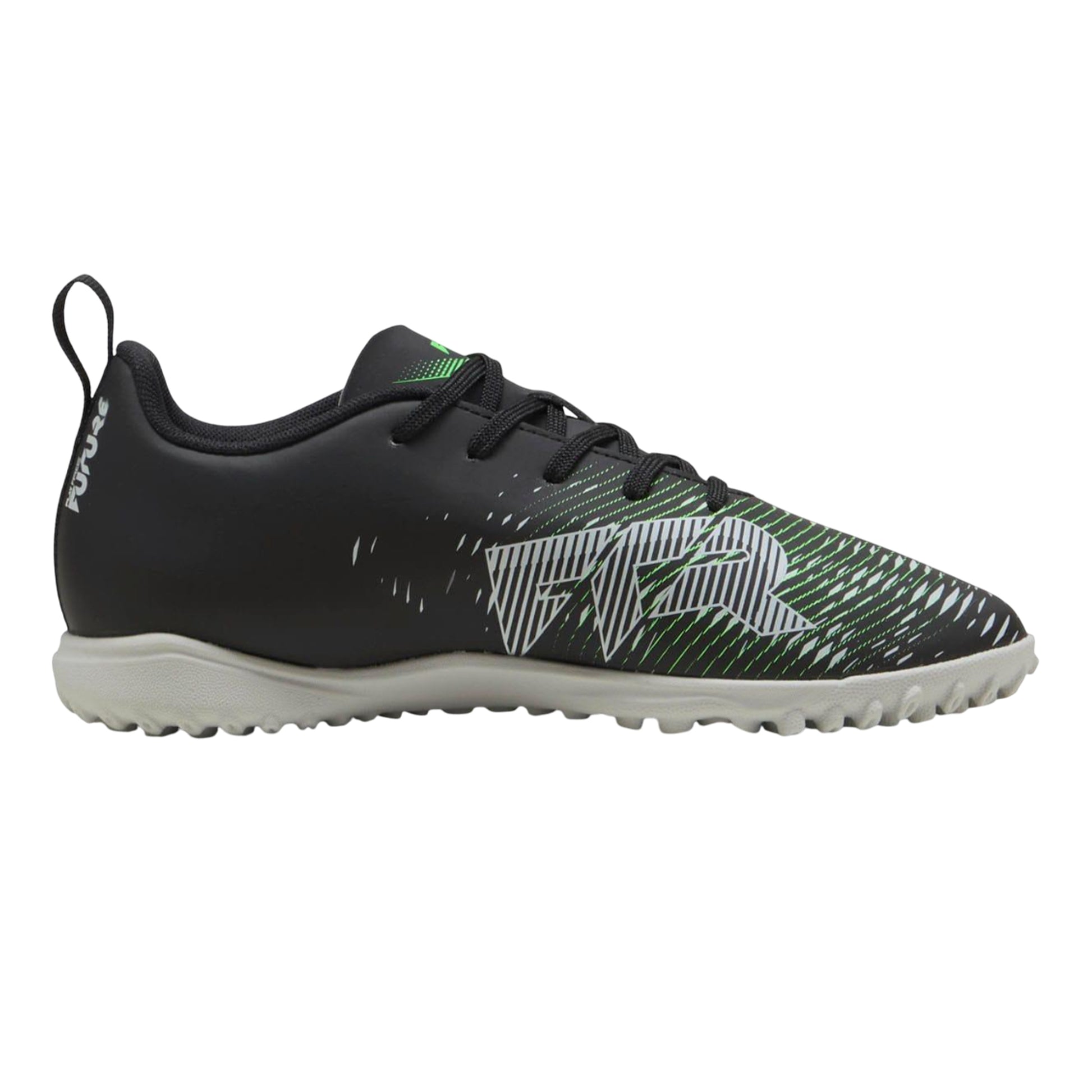 Black - Side - Puma Childrens-Kids Future 8 Play Artificial Ground Football Boots