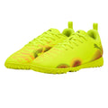 Yellow - Front - Puma Childrens-Kids Future 8 Play Artificial Ground Football Boots