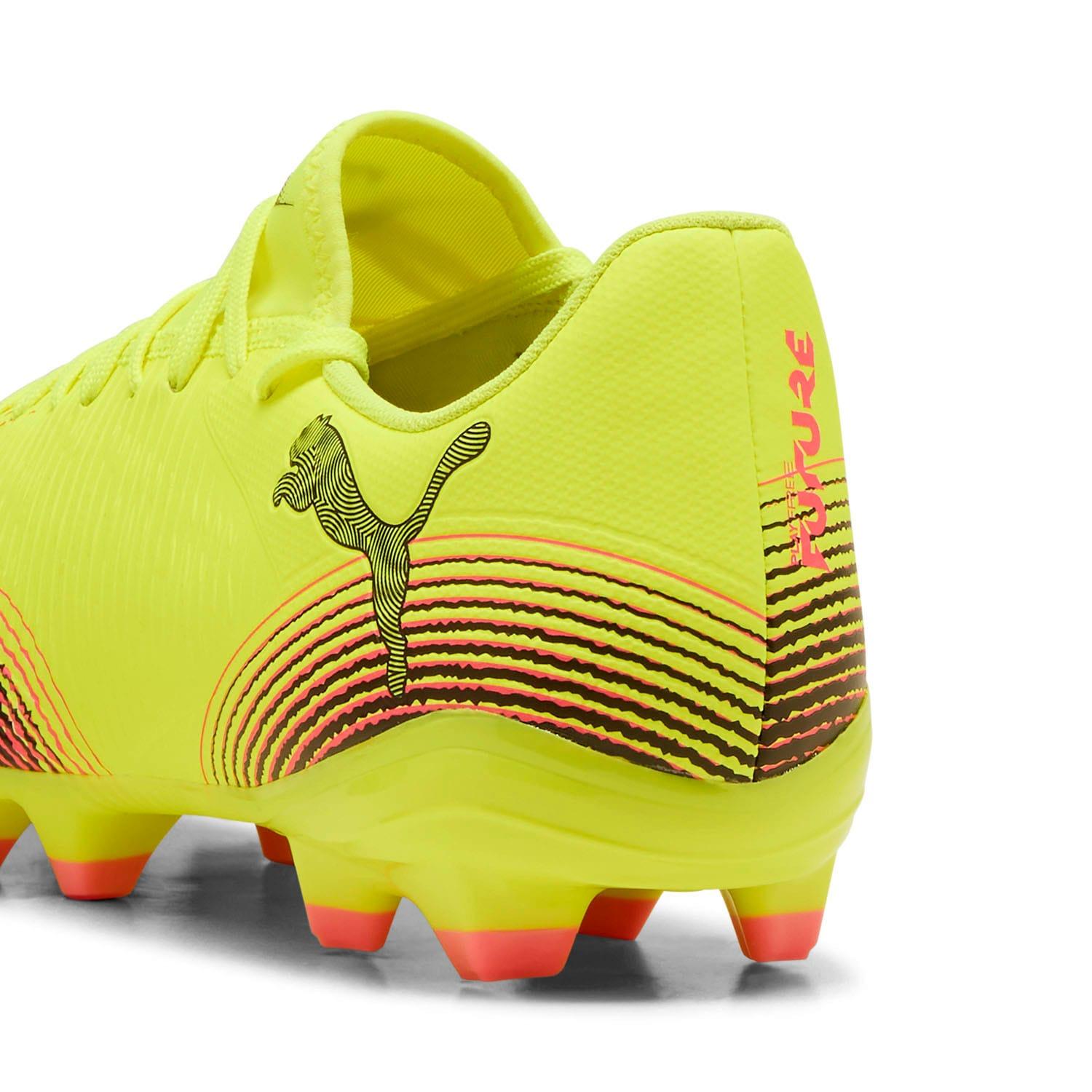 Yellow - Pack Shot - Puma Mens Future 8 Play Firm Ground Football Boots