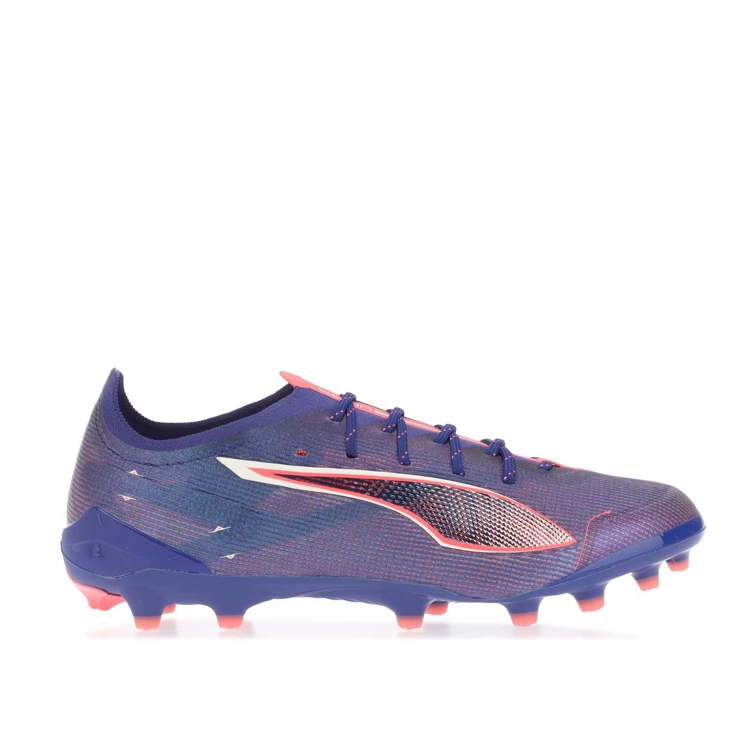 Blue - Front - Puma Unisex Adult Ultra 5 Ultimate Artificial Ground Football Boots