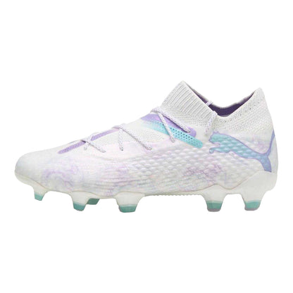 White - Back - Puma Womens-Ladies Future 7 Ultimate Brilliance Artificial Ground Football Boots