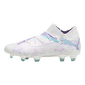 White - Back - Puma Womens-Ladies Future 7 Ultimate Brilliance Artificial Ground Football Boots