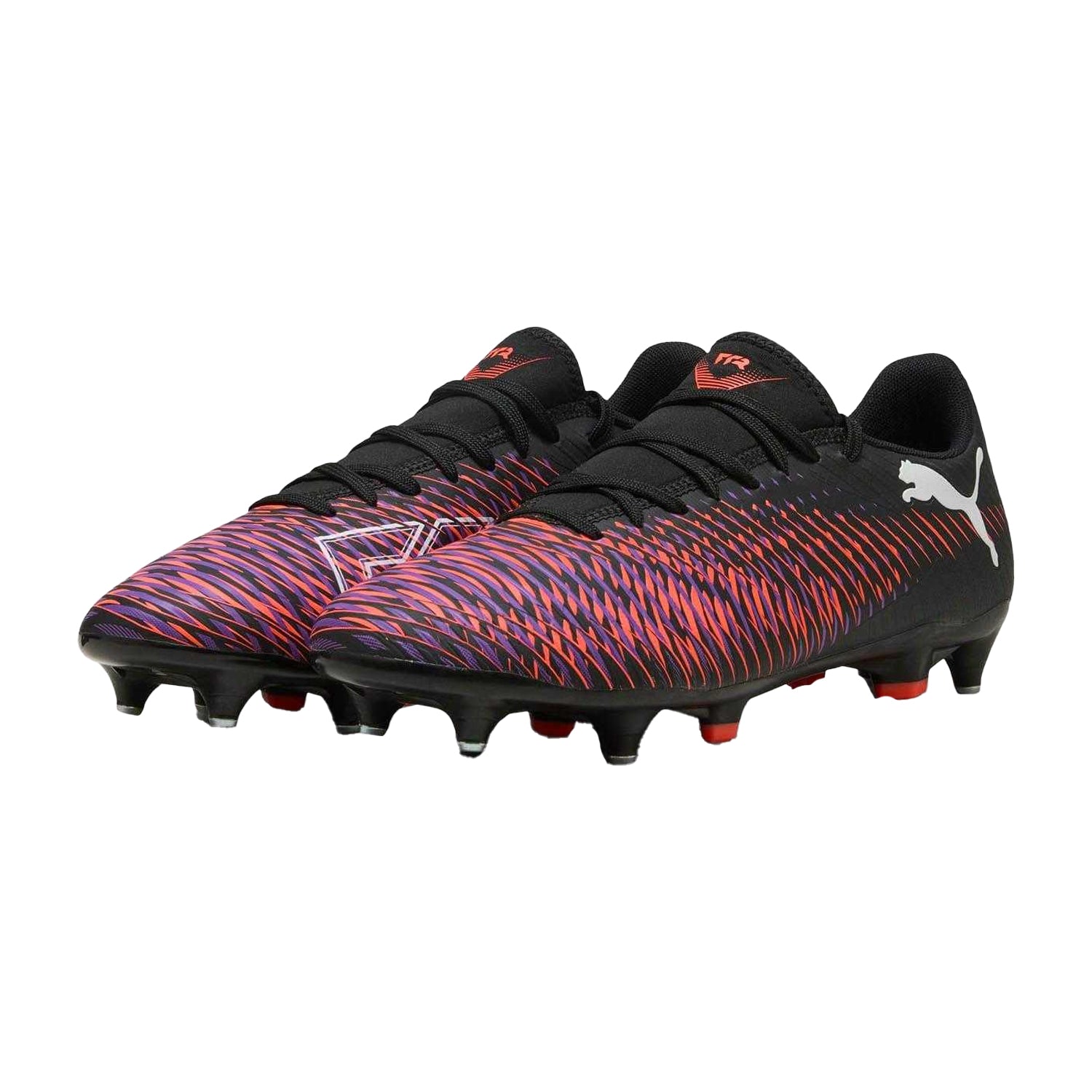 Black - Pack Shot - Puma Unisex Adult Future 8 Play Soft Ground Football Boots