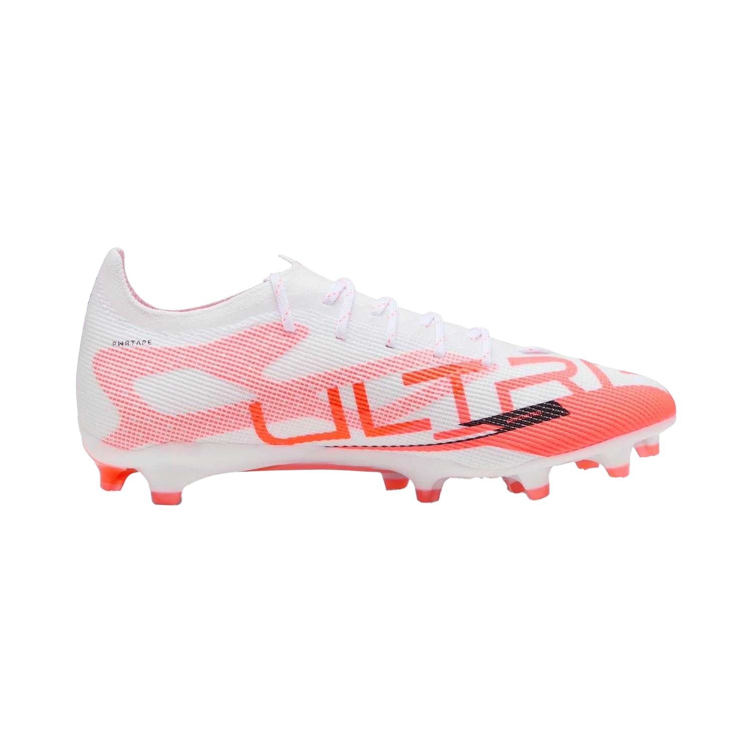 White - Side - Puma Unisex Adult Ultra 5 Pro Artificial Ground Football Boots