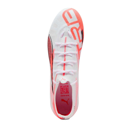 White - Pack Shot - Puma Unisex Adult Ultra 5 Pro Artificial Ground Football Boots
