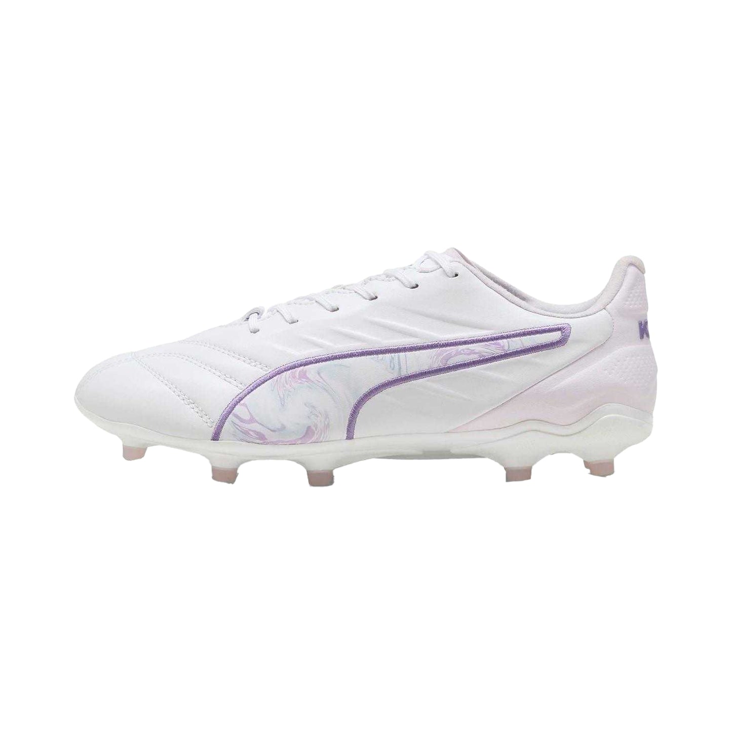 White - Lifestyle - Puma Womens-Ladies King Pro Brilliance Artificial Ground Football Boots