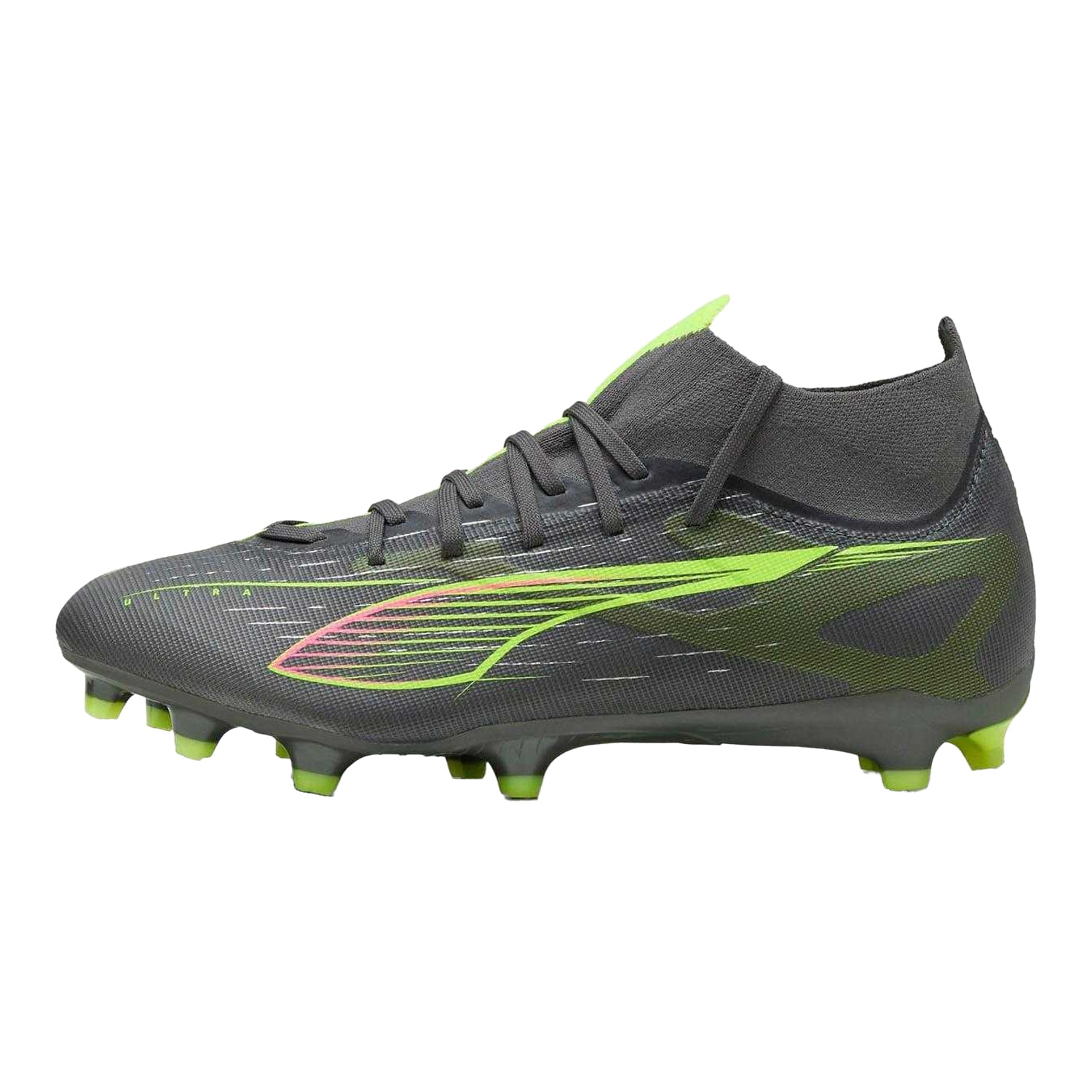 Silver - Side - Puma Unisex Adult Ultra 5 Match+ Artificial Ground Football Boots
