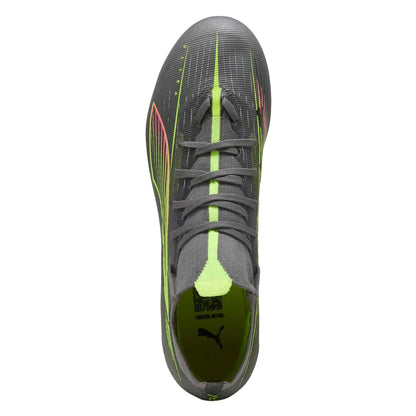 Silver - Pack Shot - Puma Unisex Adult Ultra 5 Match+ Artificial Ground Football Boots