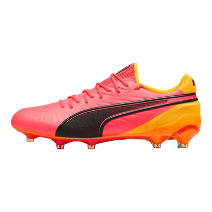 Orange - Side - Puma Mens King Ultimate Tricks Firm Ground Football Boots