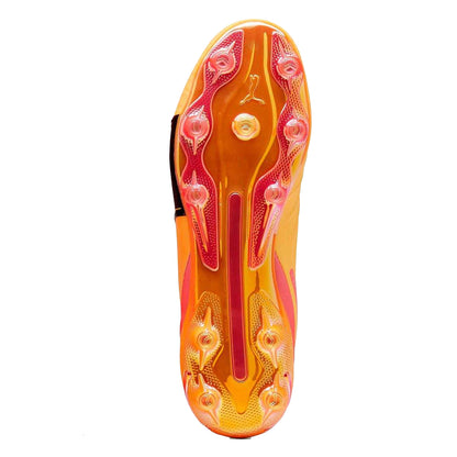 Orange - Close up - Puma Mens King Ultimate Tricks Firm Ground Football Boots