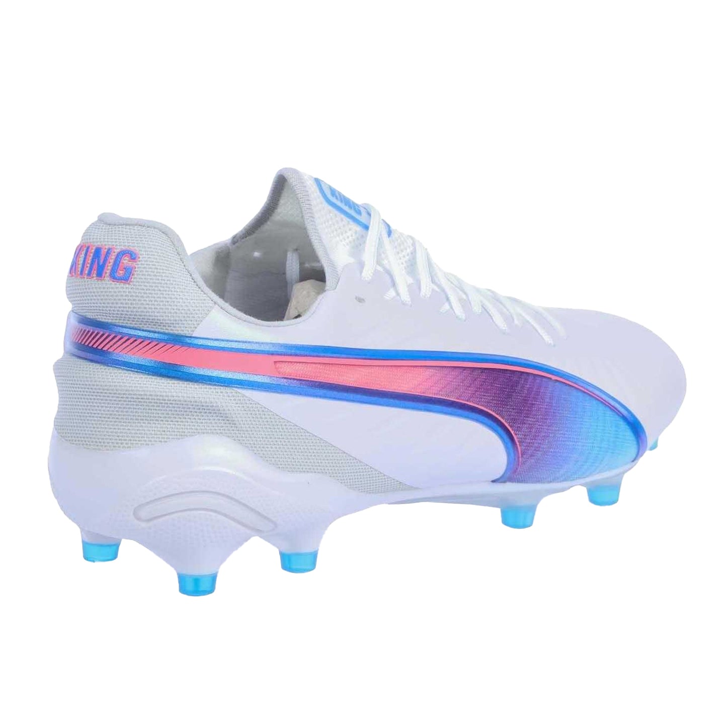 White - Back - Puma Unisex Adult King Ultimate Firm Ground Football Boots