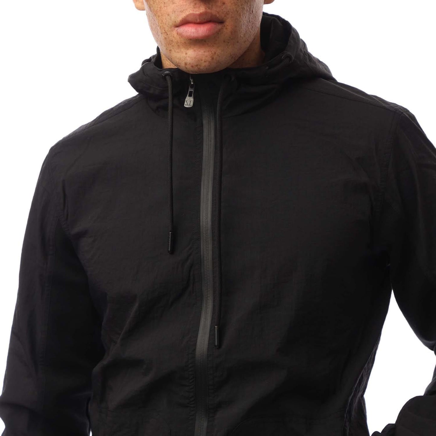 Black - Side - Mallet Mens Windstopper Jacket
