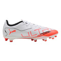 White - Lifestyle - Puma Womens-Ladies Ultra 5 Play Artificial Ground Football Boots